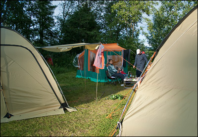 Палатки на Велье